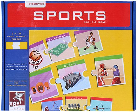 Toy Craft- Sports Puzzle 